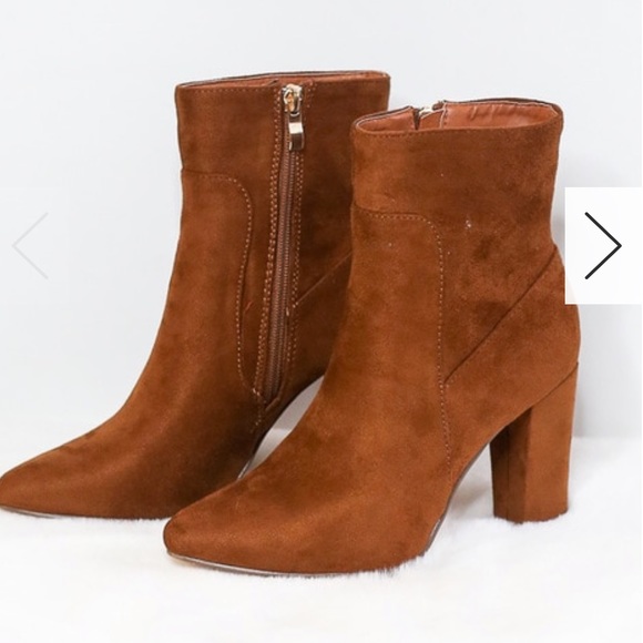 Brown Booties - Picture 2 of 4